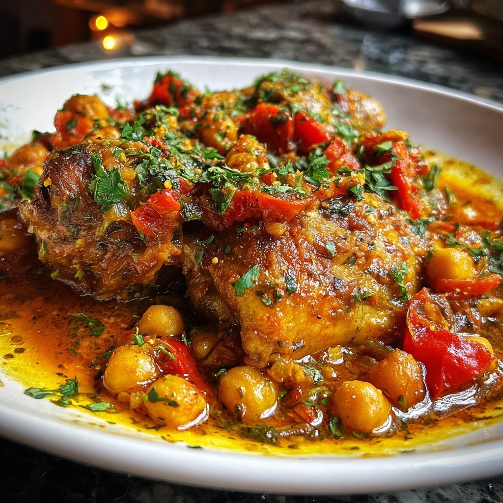 Global Flavors Moroccan Chicken Tagine