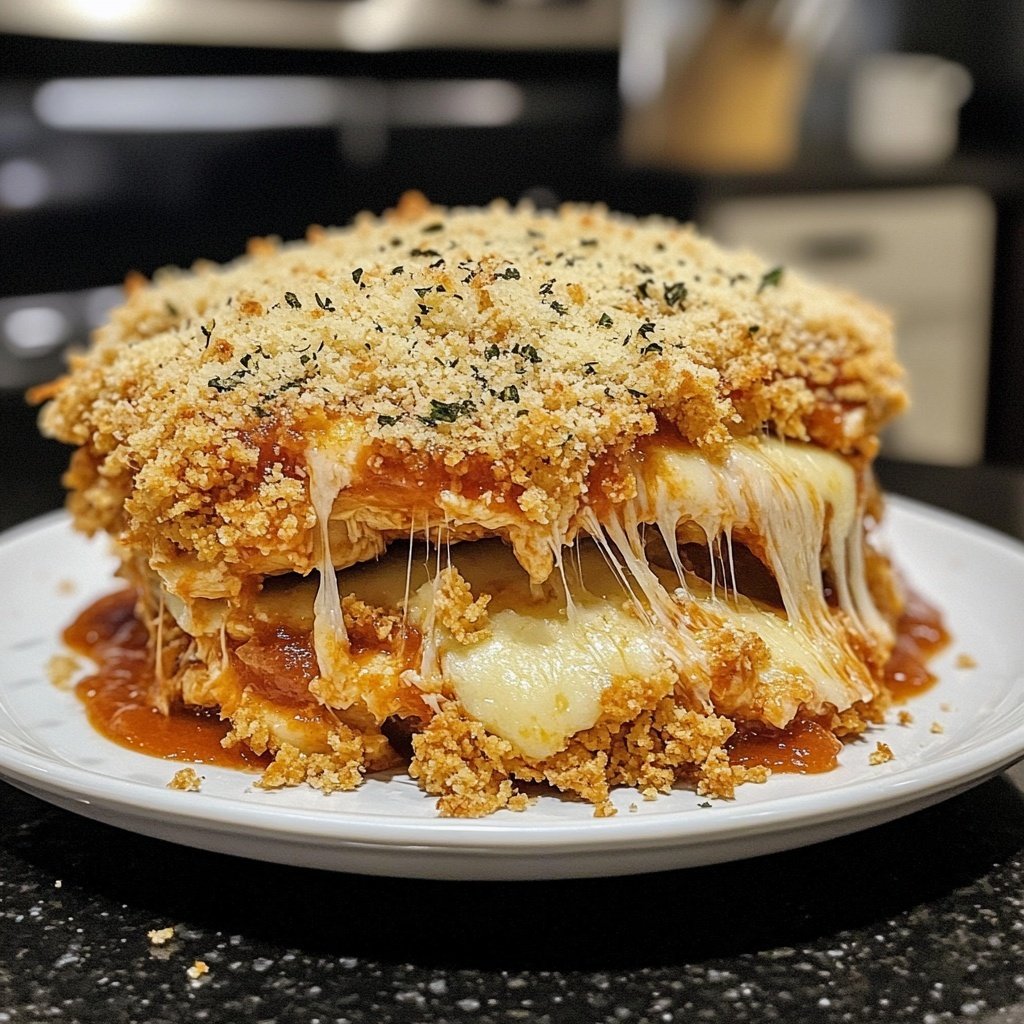 Family-Favorite Crockpot Chicken Parmesan