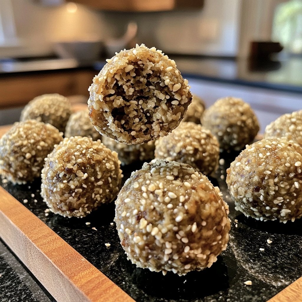 Protein Balls with Hemp Seeds