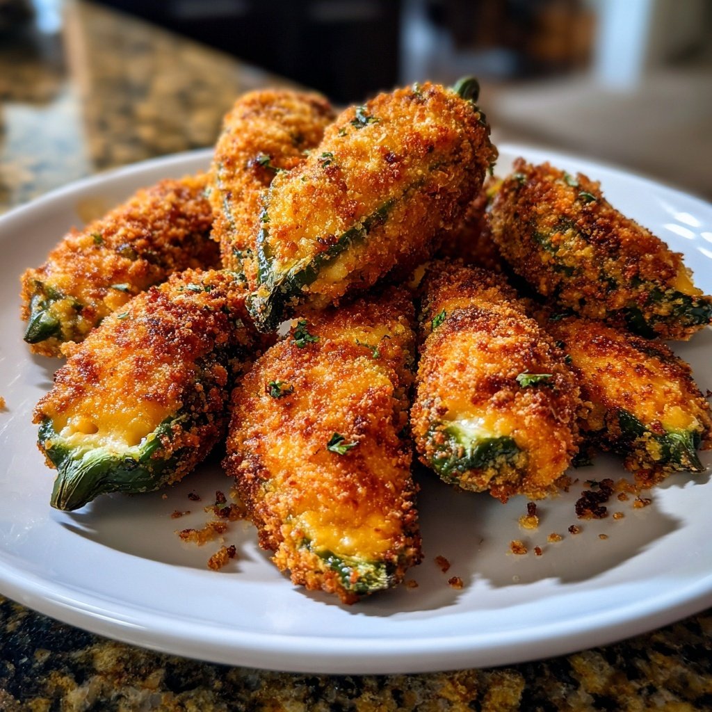 Jalapeno Poppers Stuffed with Corn