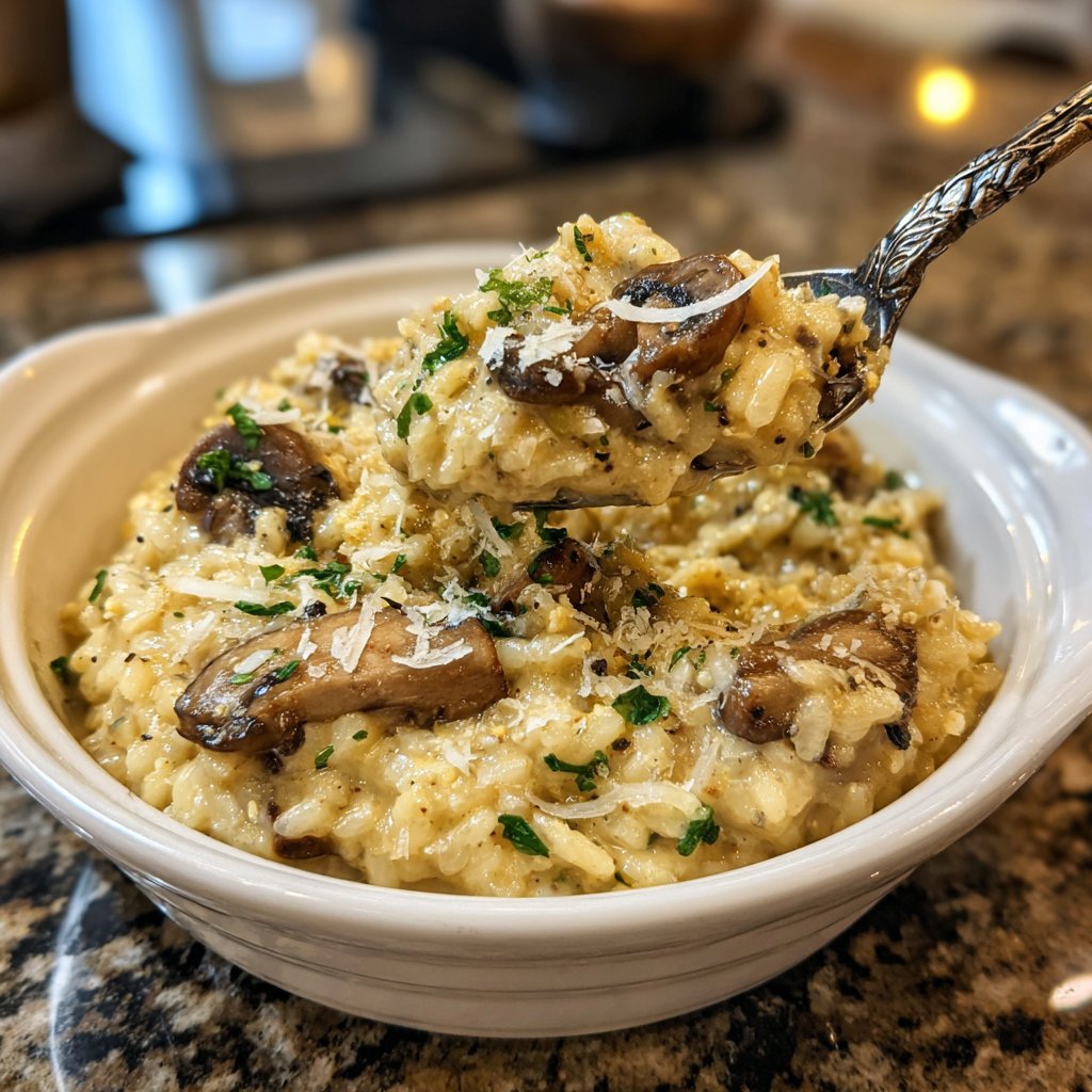 Romantic Mushroom Risotto