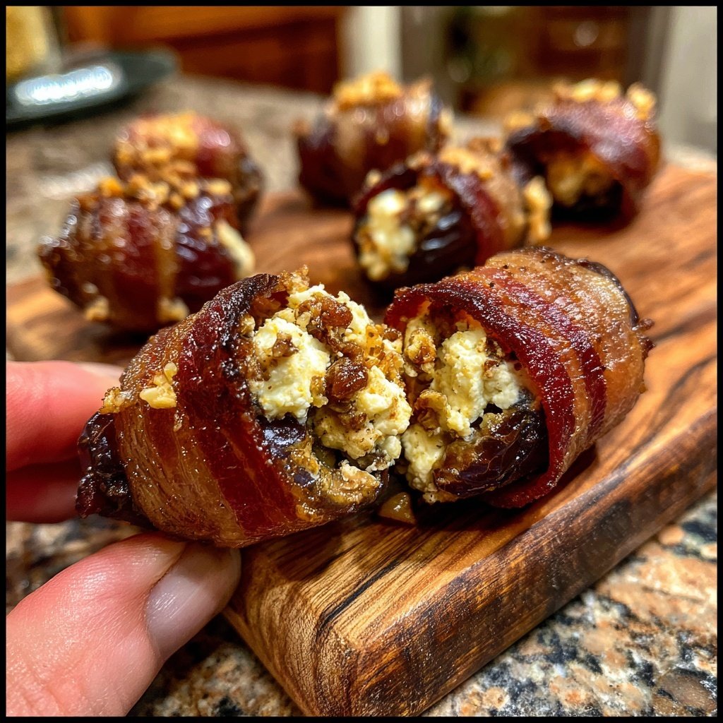 Stuffed Dates with Goat Cheese