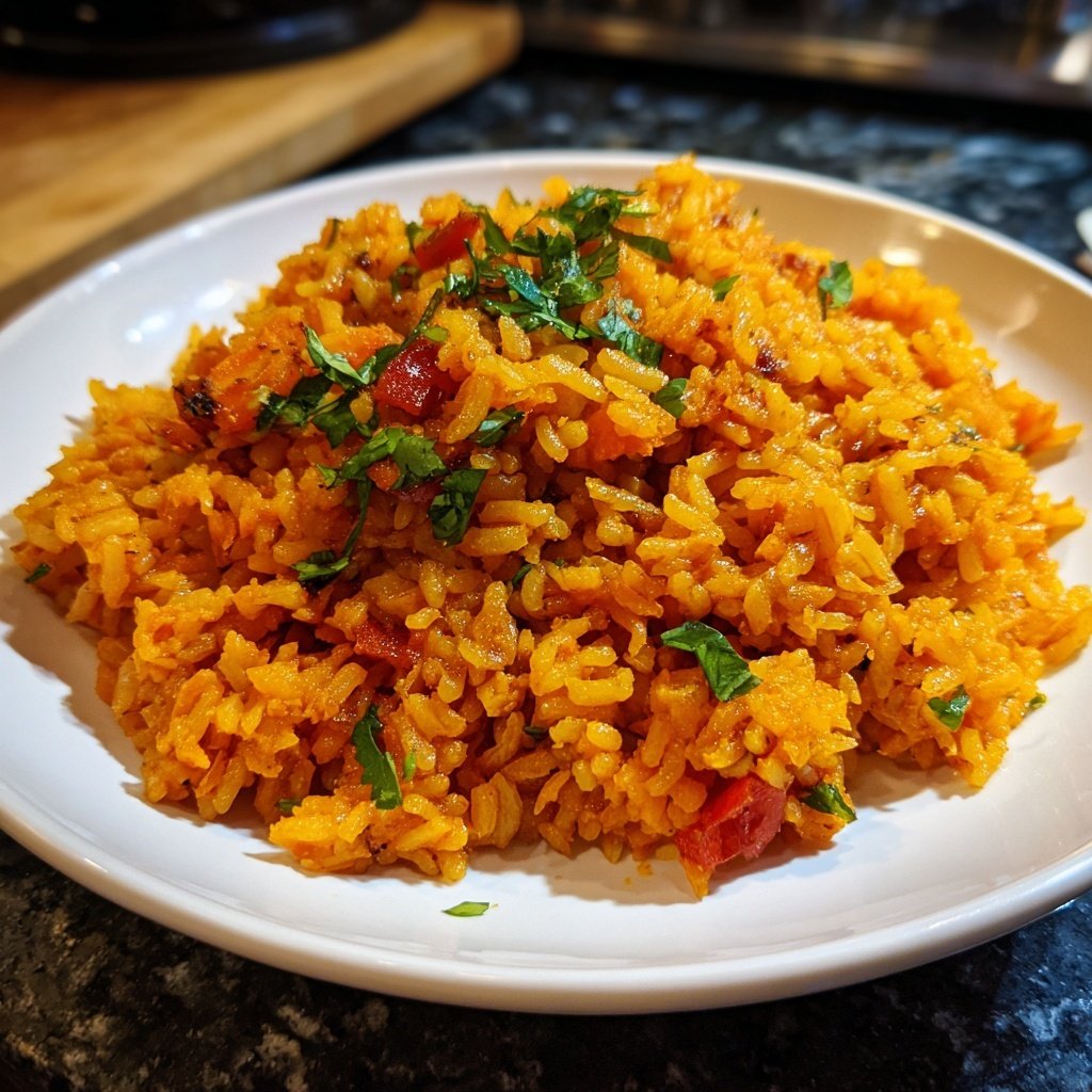 Smoky Paprika Sweet Potato Rice
