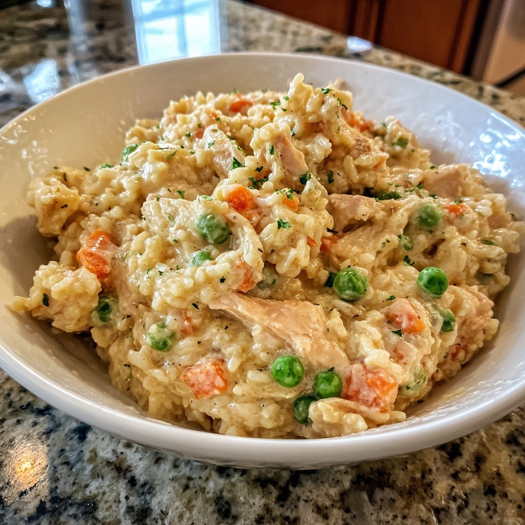Creamy One Pot Chicken And Rice