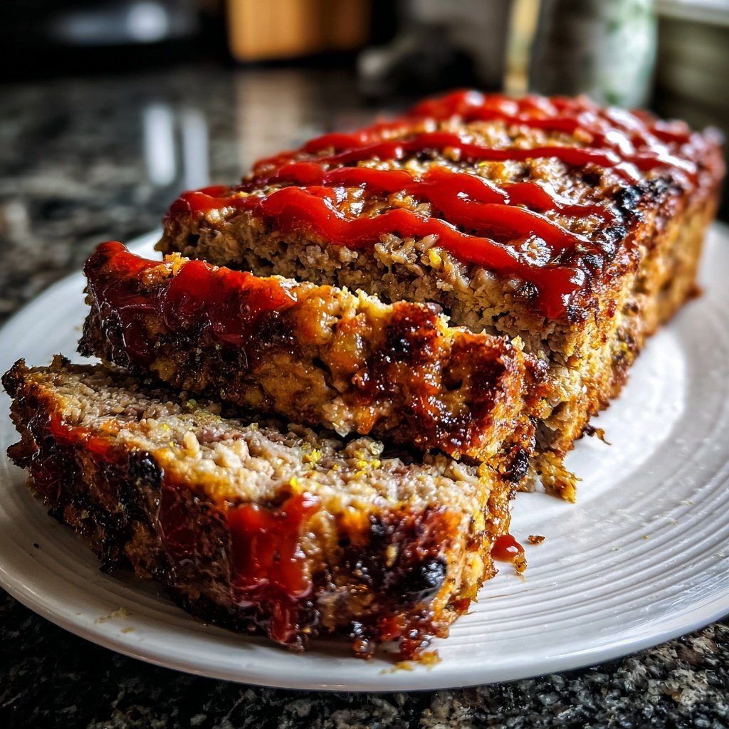 Juicy Homemade Meatloaf