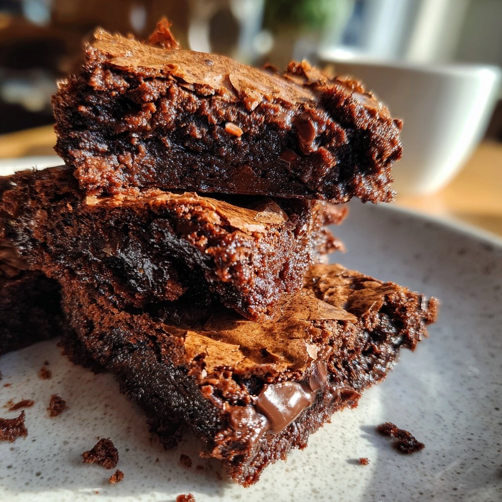 The Best Fudgy Chewy Browkies (Brookies) - Savvy Bites